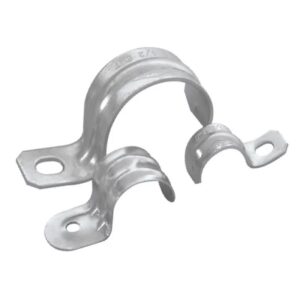 Grapa Tubería 1/2" T7304 - 003 Zincada Calibre 22
