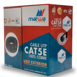 Cable UTP Categoría 5E (Uso Exterior) MARWA